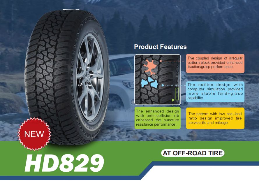 HD869 australia canada latin america mud terrain tyre mud tires mud terrain tires mud tyres  